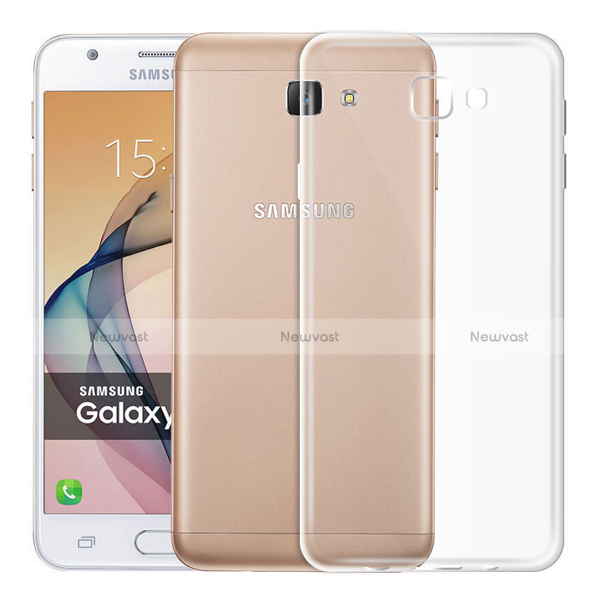 Ultra-thin Transparent TPU Soft Case T03 for Samsung Galaxy J5 Prime G570F Clear