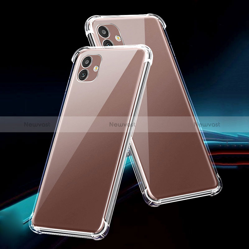 Ultra-thin Transparent TPU Soft Case T03 for Samsung Galaxy M13 5G Clear