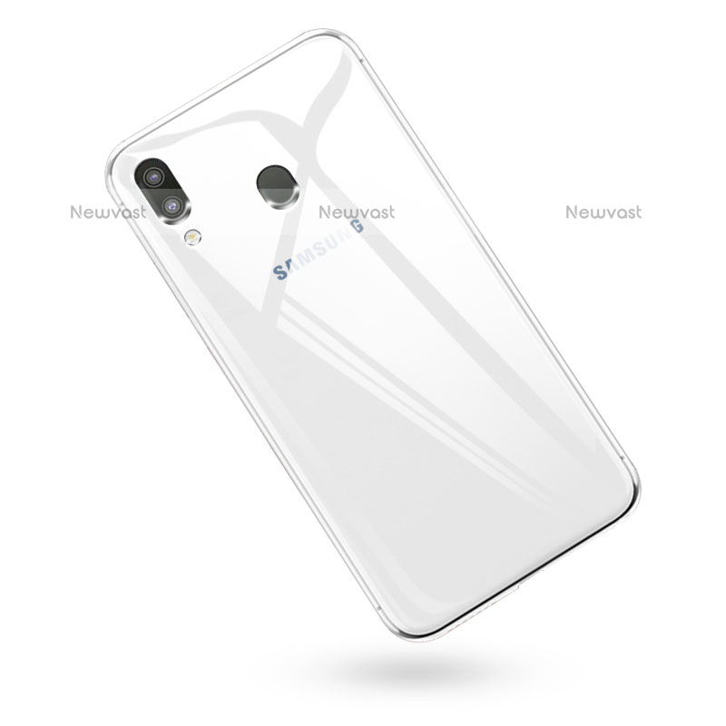 Ultra-thin Transparent TPU Soft Case T03 for Samsung Galaxy M20 Clear