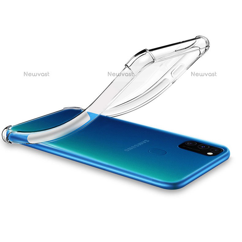 Ultra-thin Transparent TPU Soft Case T03 for Samsung Galaxy M21 Clear