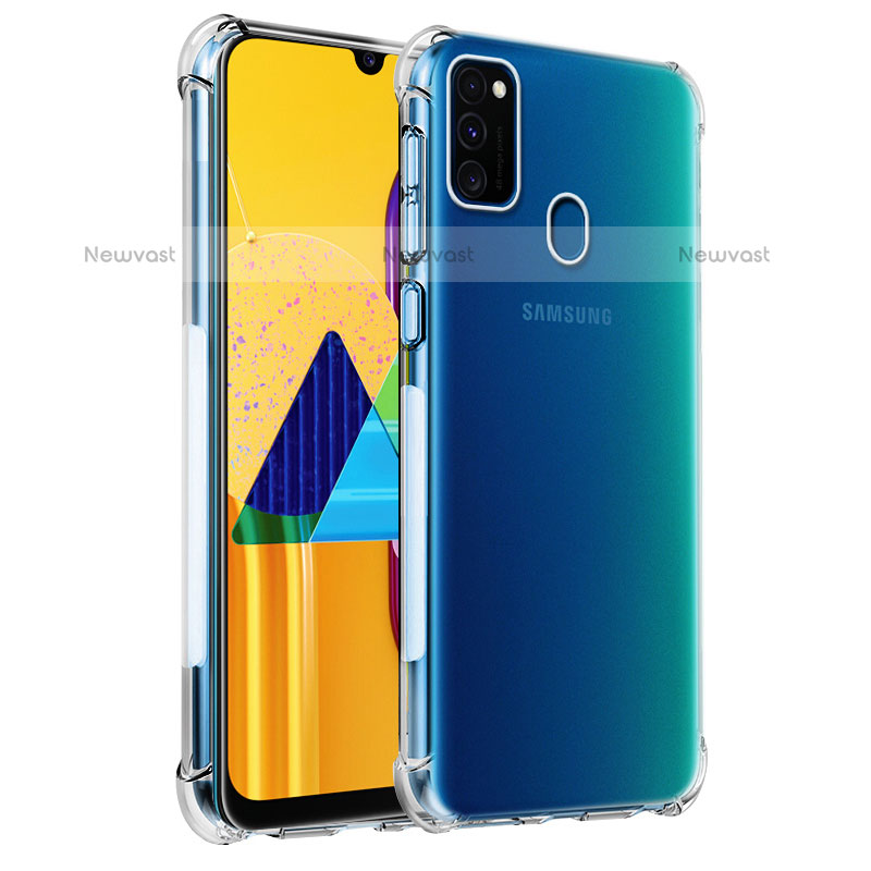 Ultra-thin Transparent TPU Soft Case T03 for Samsung Galaxy M30s Clear