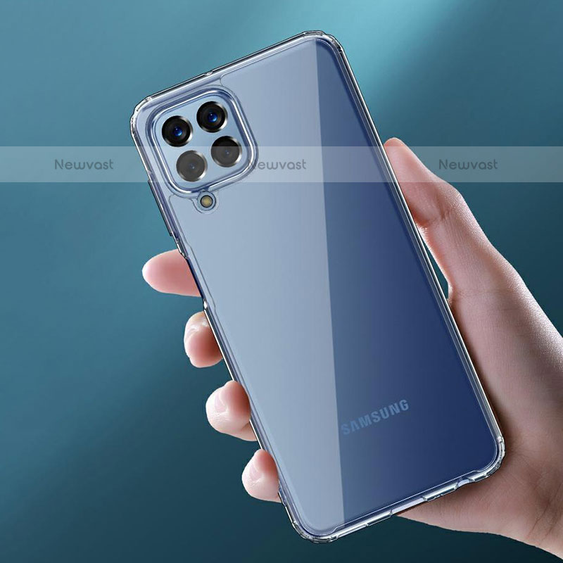 Ultra-thin Transparent TPU Soft Case T03 for Samsung Galaxy M32 4G Clear