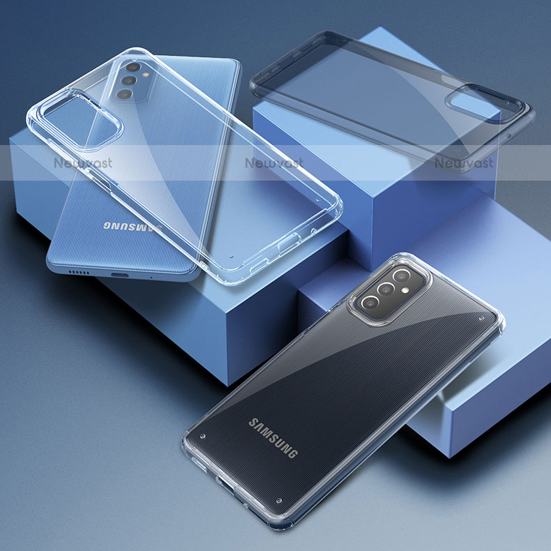 Ultra-thin Transparent TPU Soft Case T03 for Samsung Galaxy M52 5G Clear