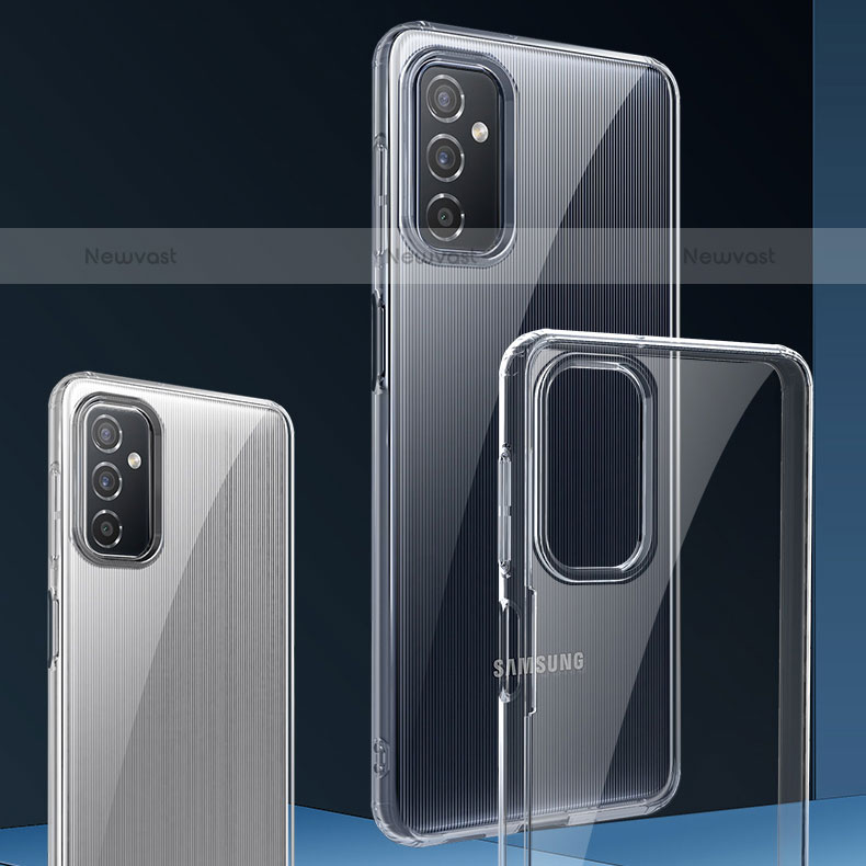 Ultra-thin Transparent TPU Soft Case T03 for Samsung Galaxy M52 5G Clear