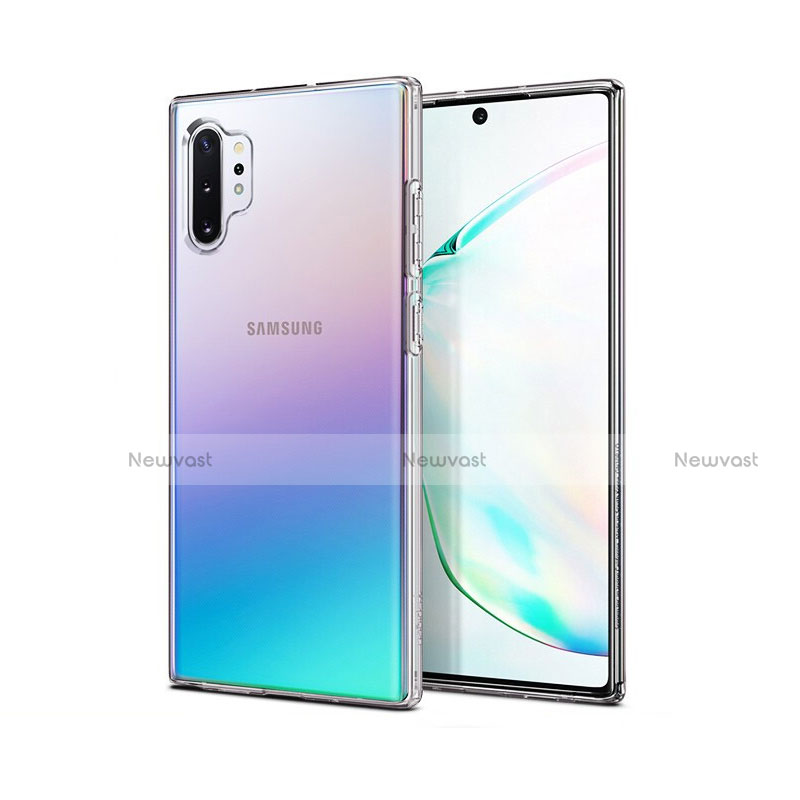 Ultra-thin Transparent TPU Soft Case T03 for Samsung Galaxy Note 10 Plus 5G Clear