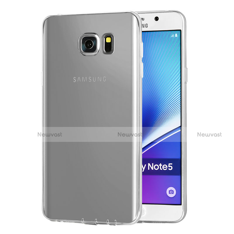 Ultra-thin Transparent TPU Soft Case T03 for Samsung Galaxy Note 5 N9200 N920 N920F Clear