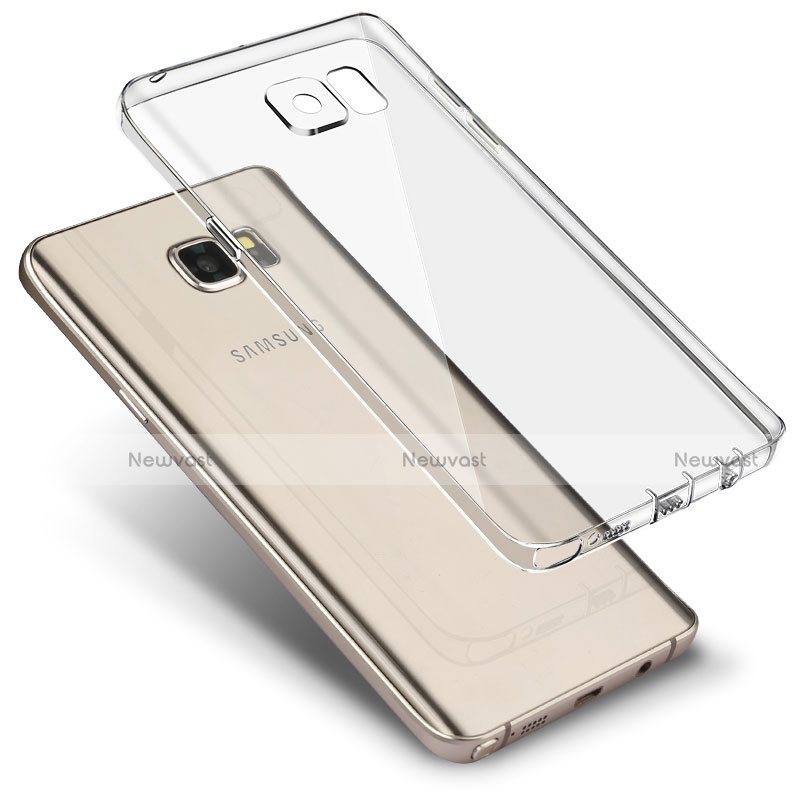 Ultra-thin Transparent TPU Soft Case T03 for Samsung Galaxy Note 5 N9200 N920 N920F Clear