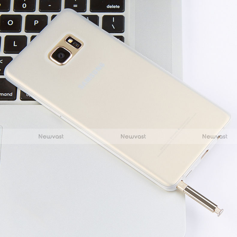 Ultra-thin Transparent TPU Soft Case T03 for Samsung Galaxy Note 7 Clear