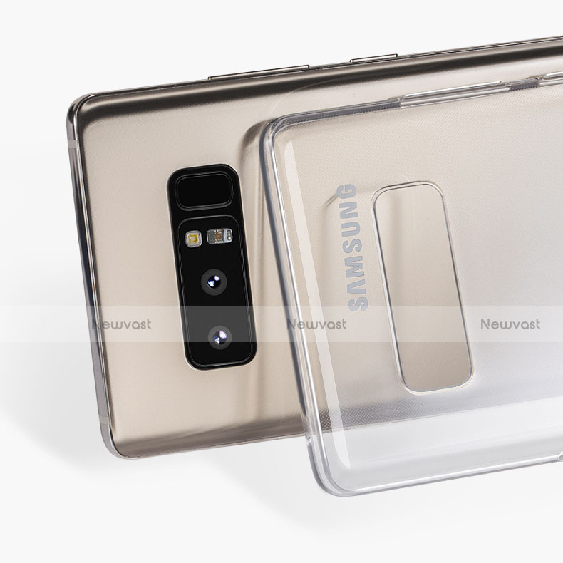 Ultra-thin Transparent TPU Soft Case T03 for Samsung Galaxy Note 8 Clear
