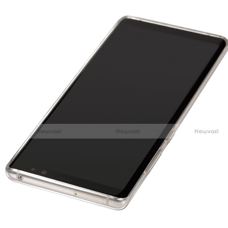 Ultra-thin Transparent TPU Soft Case T03 for Samsung Galaxy Note 8 Clear