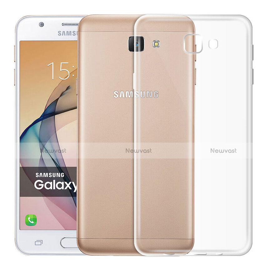 Ultra-thin Transparent TPU Soft Case T03 for Samsung Galaxy On5 (2016) G570 G570F Clear