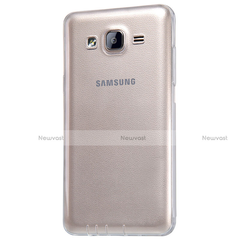 Ultra-thin Transparent TPU Soft Case T03 for Samsung Galaxy On5 G550FY Clear