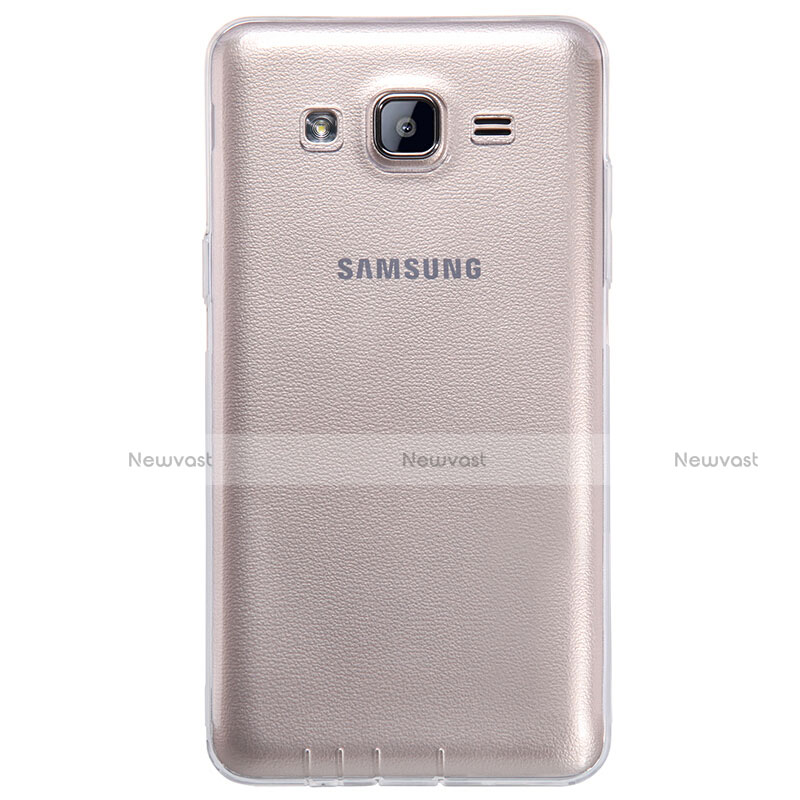 Ultra-thin Transparent TPU Soft Case T03 for Samsung Galaxy On5 G550FY Clear