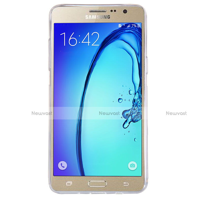 Ultra-thin Transparent TPU Soft Case T03 for Samsung Galaxy On5 Pro Clear