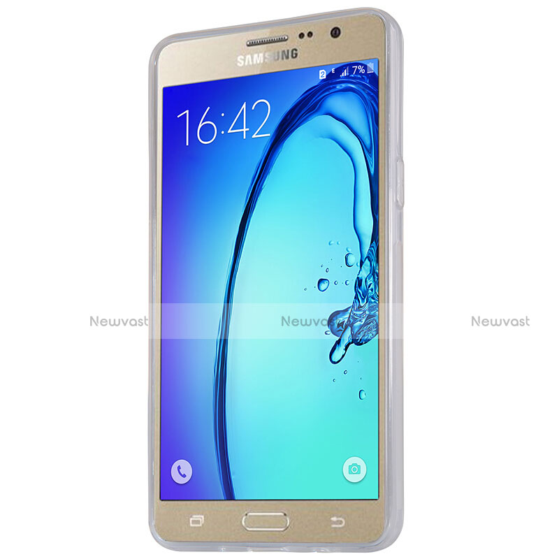 Ultra-thin Transparent TPU Soft Case T03 for Samsung Galaxy On5 Pro Clear