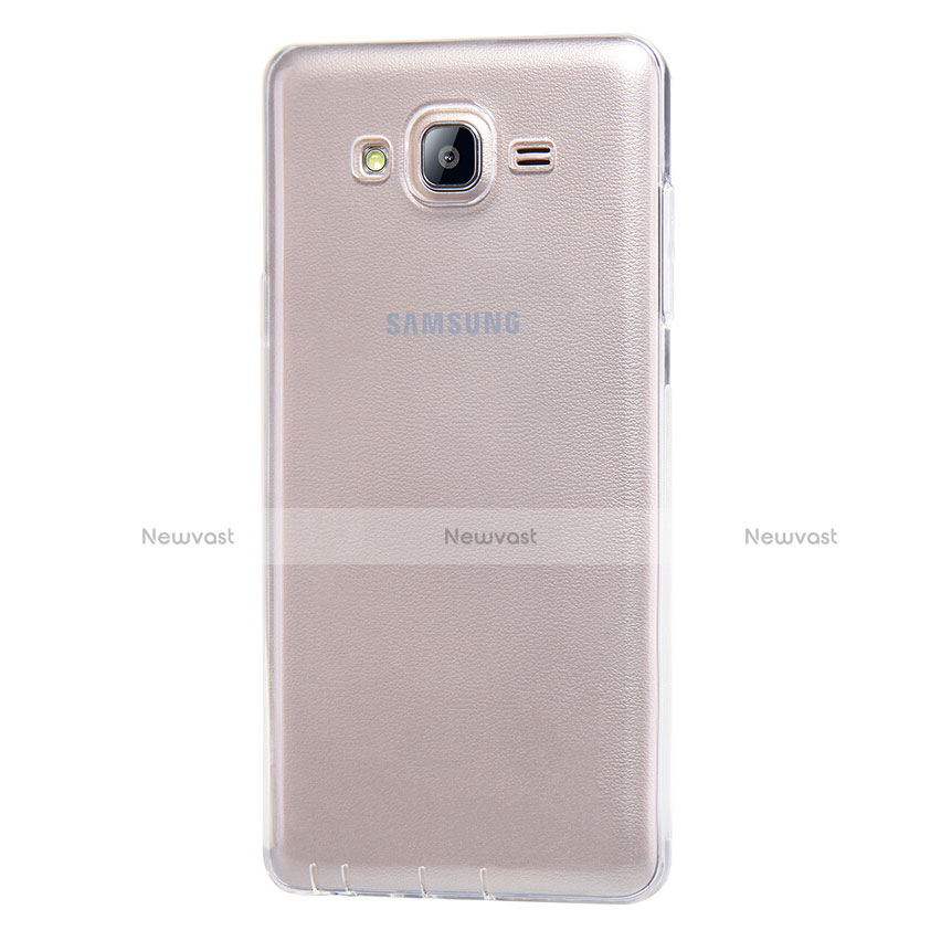 Ultra-thin Transparent TPU Soft Case T03 for Samsung Galaxy On7 G600FY Clear