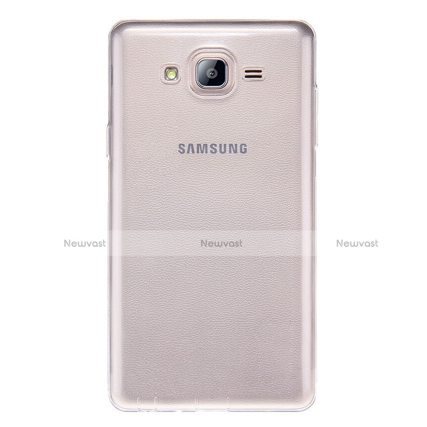 Ultra-thin Transparent TPU Soft Case T03 for Samsung Galaxy On7 G600FY Clear