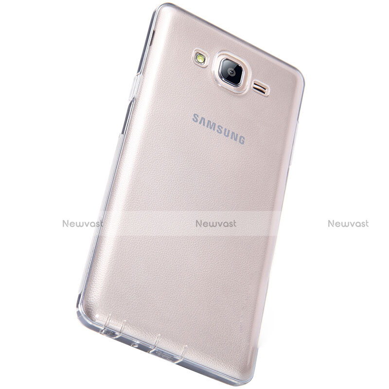 Ultra-thin Transparent TPU Soft Case T03 for Samsung Galaxy On7 Pro Clear