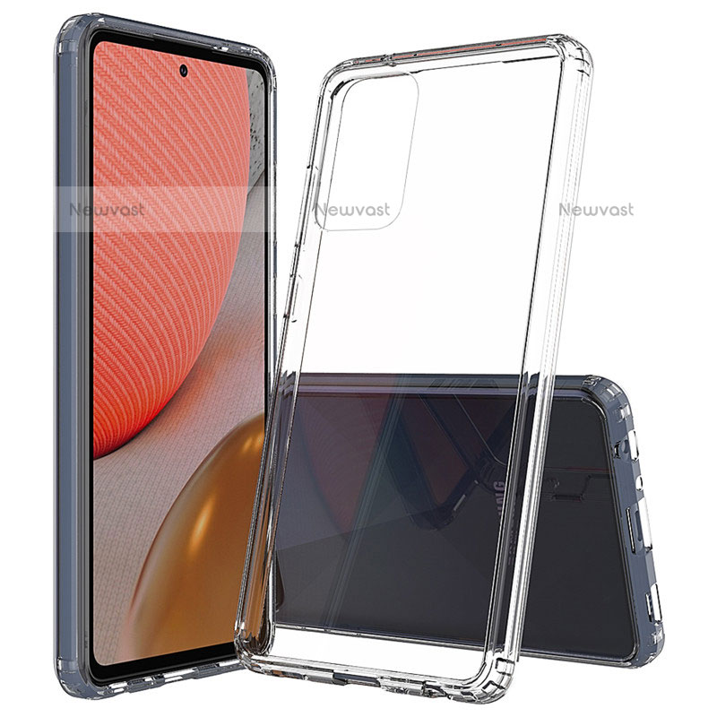 Ultra-thin Transparent TPU Soft Case T03 for Samsung Galaxy Quantum2 5G Clear