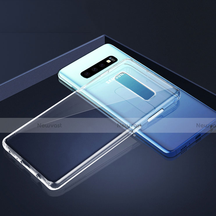 Ultra-thin Transparent TPU Soft Case T03 for Samsung Galaxy S10 Plus Clear