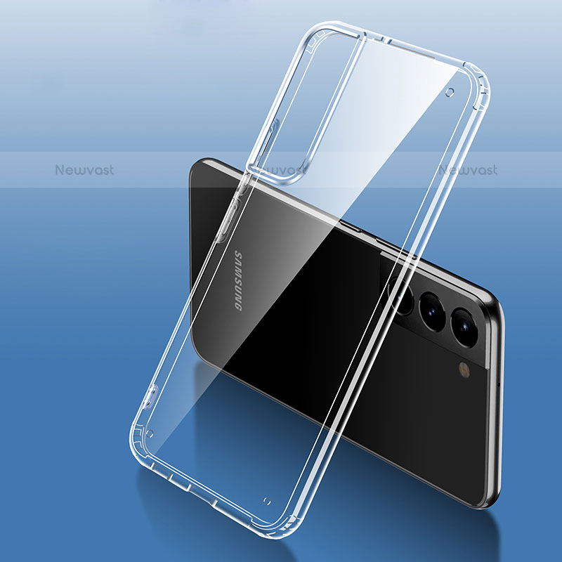 Ultra-thin Transparent TPU Soft Case T03 for Samsung Galaxy S21 FE 5G Clear
