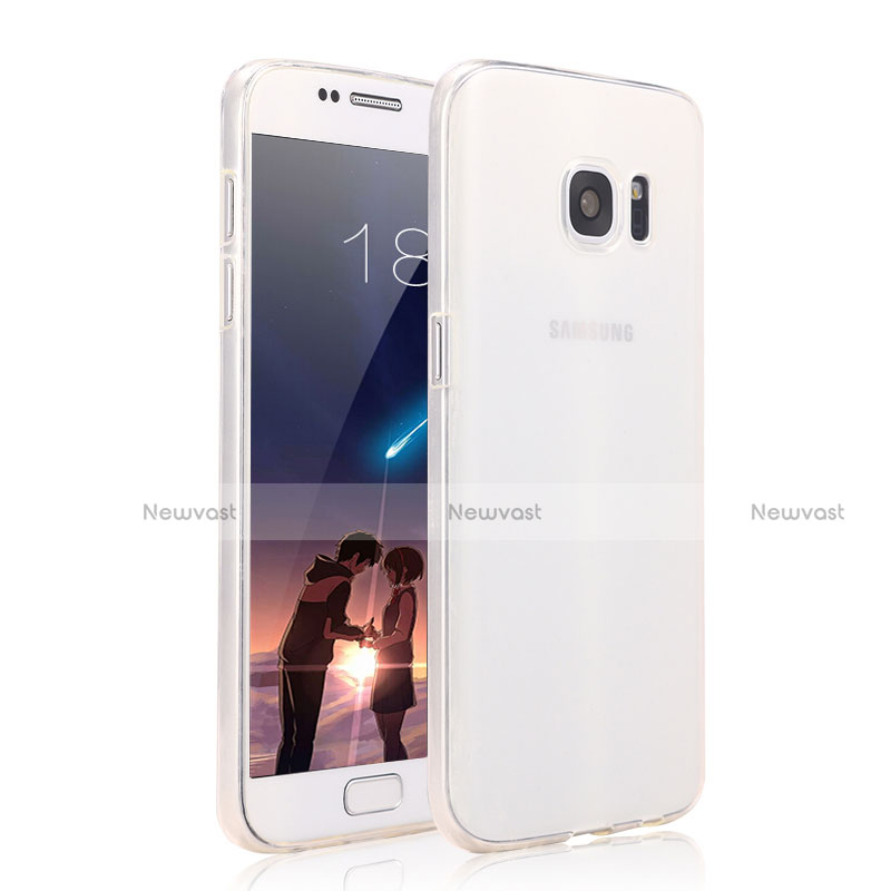 Ultra-thin Transparent TPU Soft Case T03 for Samsung Galaxy S7 G930F G930FD Clear