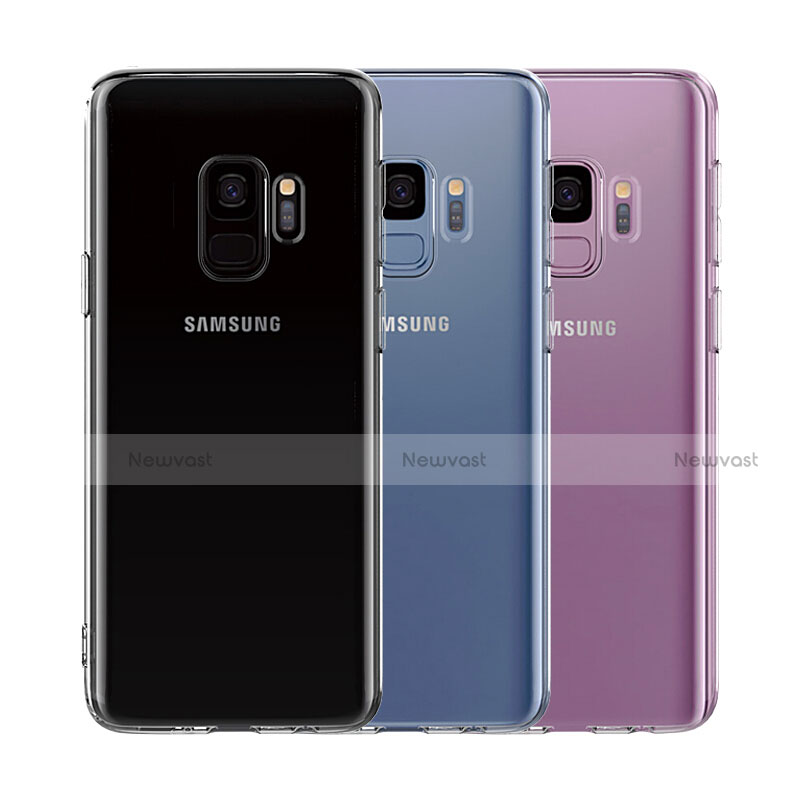 Ultra-thin Transparent TPU Soft Case T03 for Samsung Galaxy S9 Clear