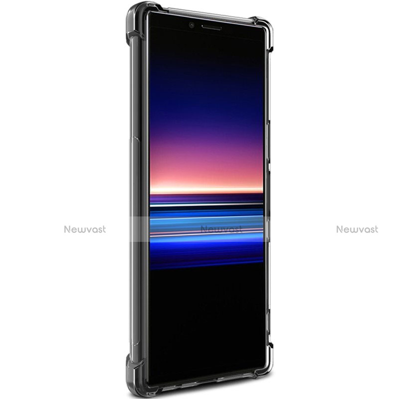 Ultra-thin Transparent TPU Soft Case T03 for Sony Xperia 5 Clear