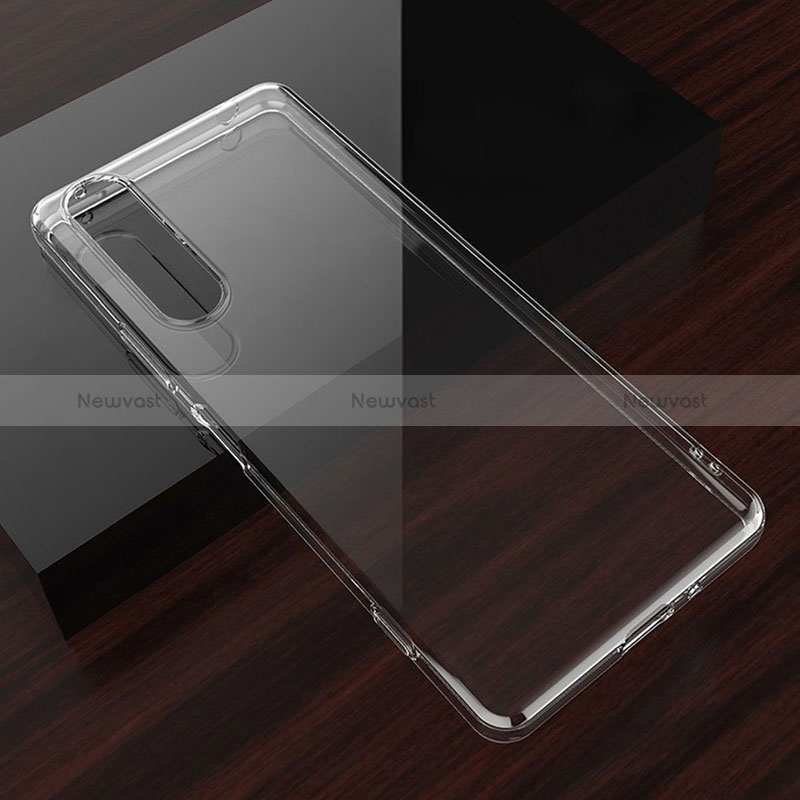 Ultra-thin Transparent TPU Soft Case T03 for Sony Xperia 5 III Clear