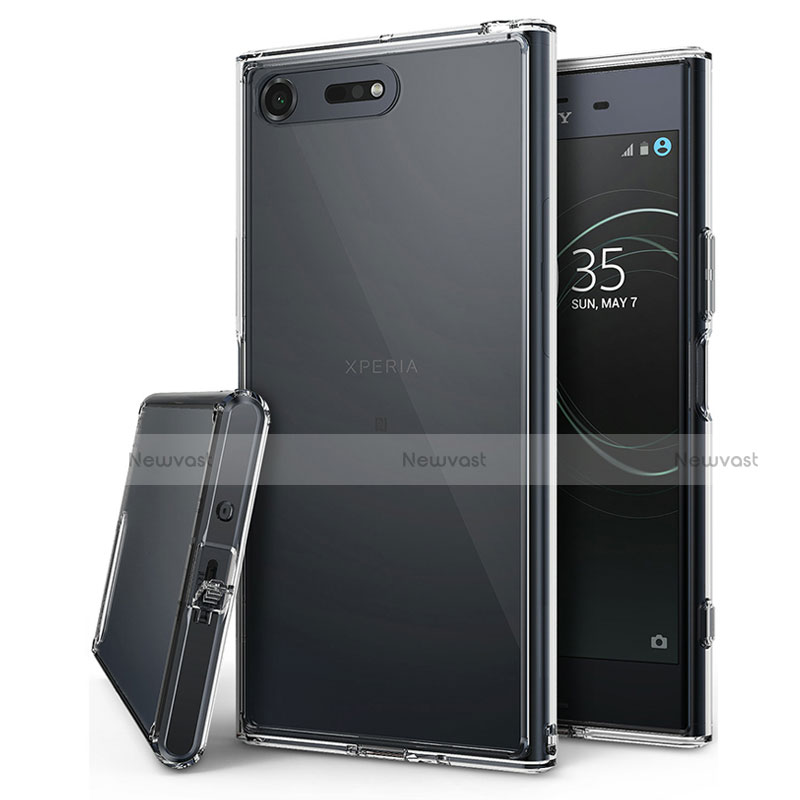 Ultra-thin Transparent TPU Soft Case T03 for Sony Xperia XZ Premium Clear