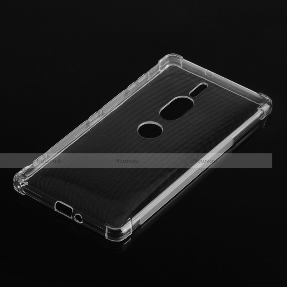 Ultra-thin Transparent TPU Soft Case T03 for Sony Xperia XZ2 Premium Clear