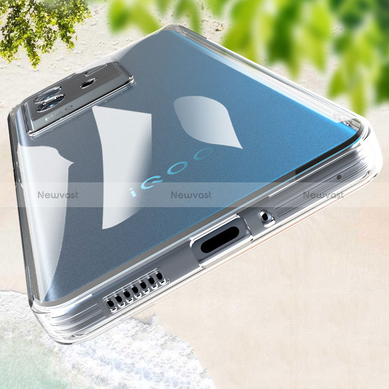 Ultra-thin Transparent TPU Soft Case T03 for Vivo iQOO Neo6 SE 5G Clear