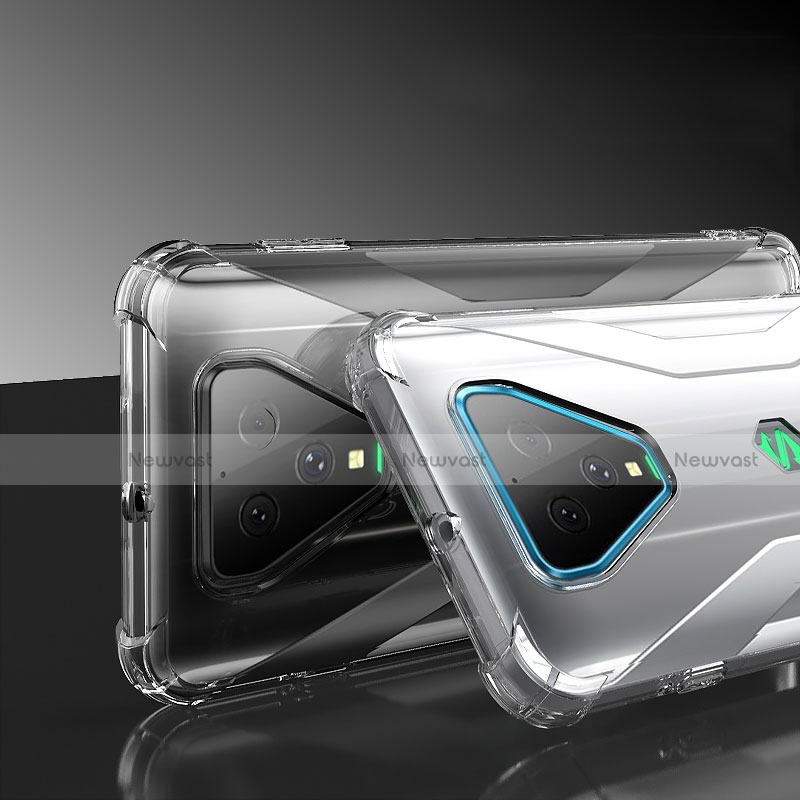 Ultra-thin Transparent TPU Soft Case T03 for Xiaomi Black Shark 3 Clear