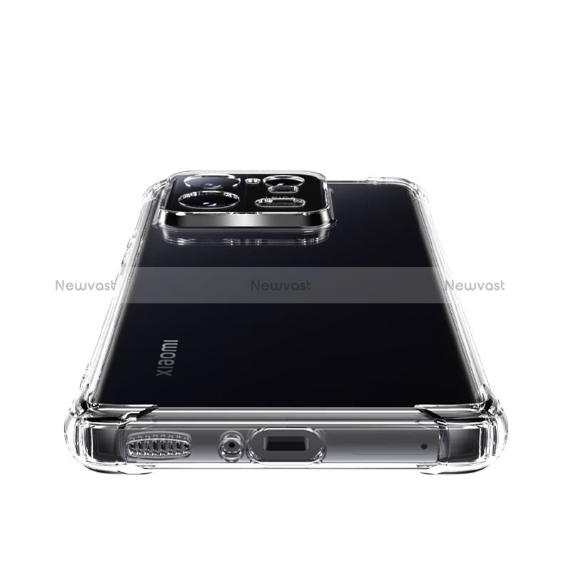 Ultra-thin Transparent TPU Soft Case T03 for Xiaomi Mi 13 5G Clear