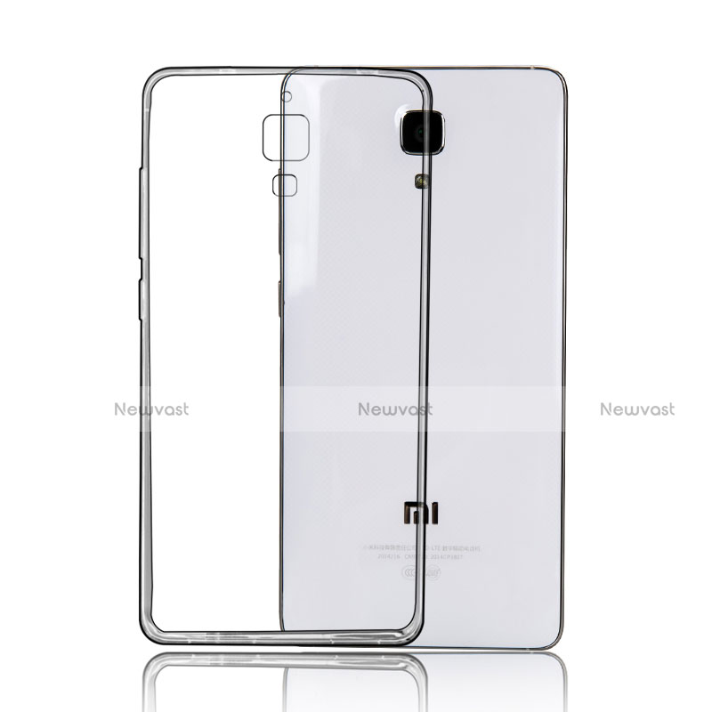 Ultra-thin Transparent TPU Soft Case T03 for Xiaomi Mi 4 LTE Clear