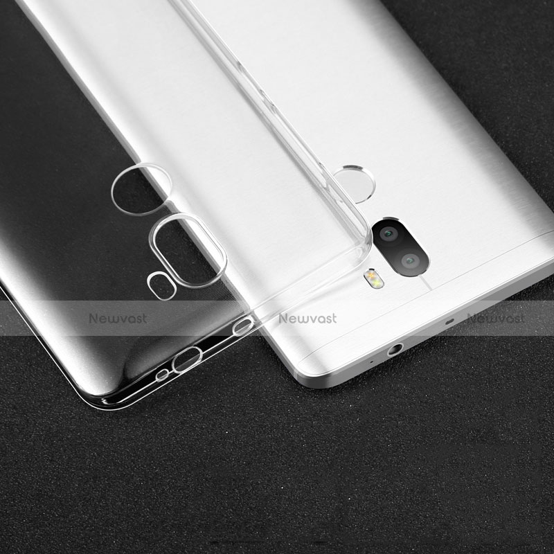 Ultra-thin Transparent TPU Soft Case T03 for Xiaomi Mi 5S Plus Clear