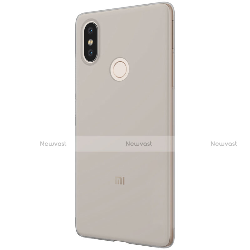 Ultra-thin Transparent TPU Soft Case T03 for Xiaomi Mi 8 SE Gray