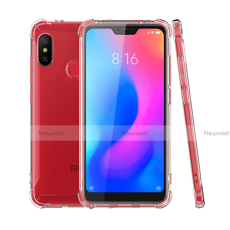 Ultra-thin Transparent TPU Soft Case T03 for Xiaomi Mi A2 Lite Clear