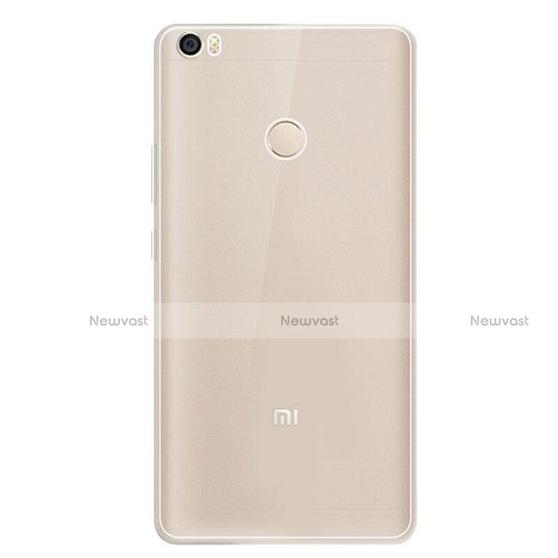 Ultra-thin Transparent TPU Soft Case T03 for Xiaomi Mi Max Clear