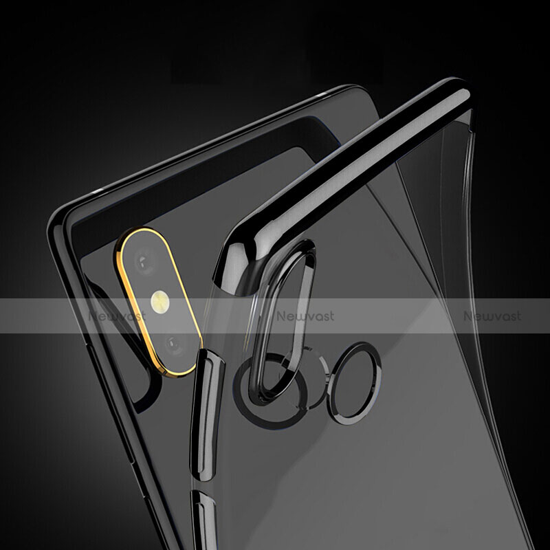 Ultra-thin Transparent TPU Soft Case T03 for Xiaomi Mi Mix 2S Silver