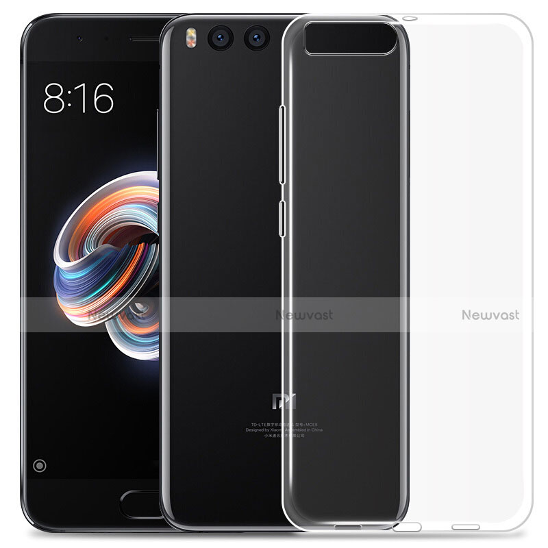 Ultra-thin Transparent TPU Soft Case T03 for Xiaomi Mi Note 3 Clear