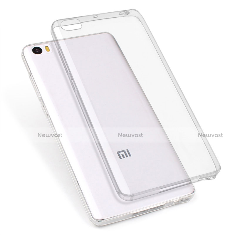 Ultra-thin Transparent TPU Soft Case T03 for Xiaomi Mi Note Clear