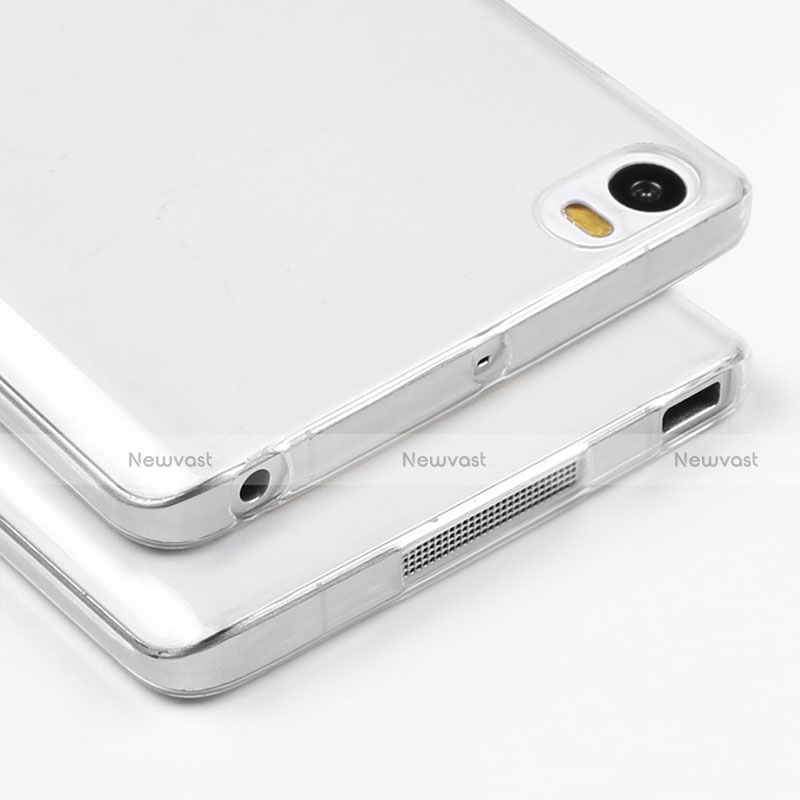 Ultra-thin Transparent TPU Soft Case T03 for Xiaomi Mi Note Clear