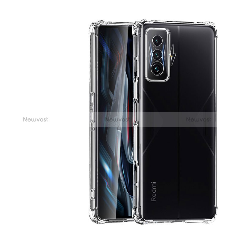 Ultra-thin Transparent TPU Soft Case T03 for Xiaomi Poco F4 GT 5G Clear