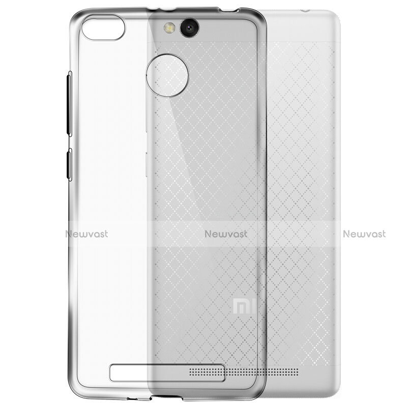 Ultra-thin Transparent TPU Soft Case T03 for Xiaomi Redmi 3S Clear