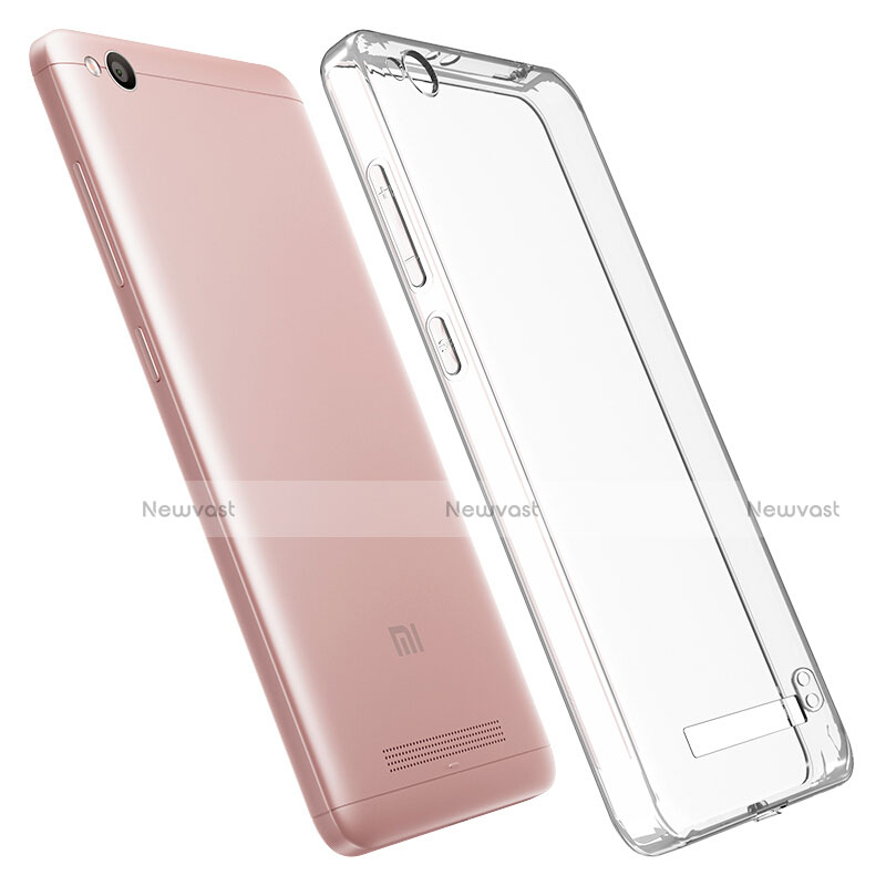 Ultra-thin Transparent TPU Soft Case T03 for Xiaomi Redmi 4A Clear