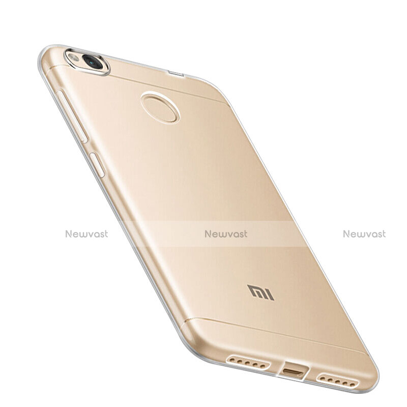 Ultra-thin Transparent TPU Soft Case T03 for Xiaomi Redmi 4X Clear