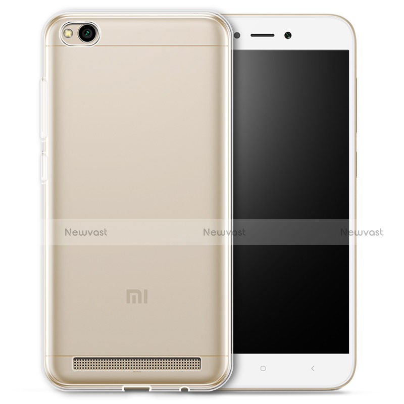 Ultra-thin Transparent TPU Soft Case T03 for Xiaomi Redmi 5A Clear