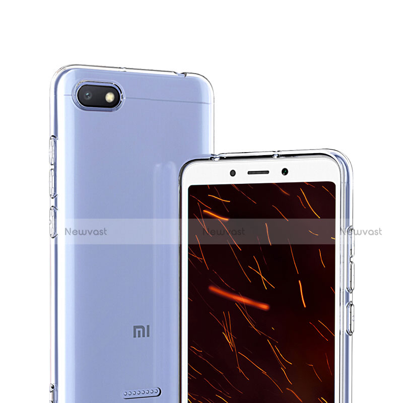 Ultra-thin Transparent TPU Soft Case T03 for Xiaomi Redmi 6A Clear