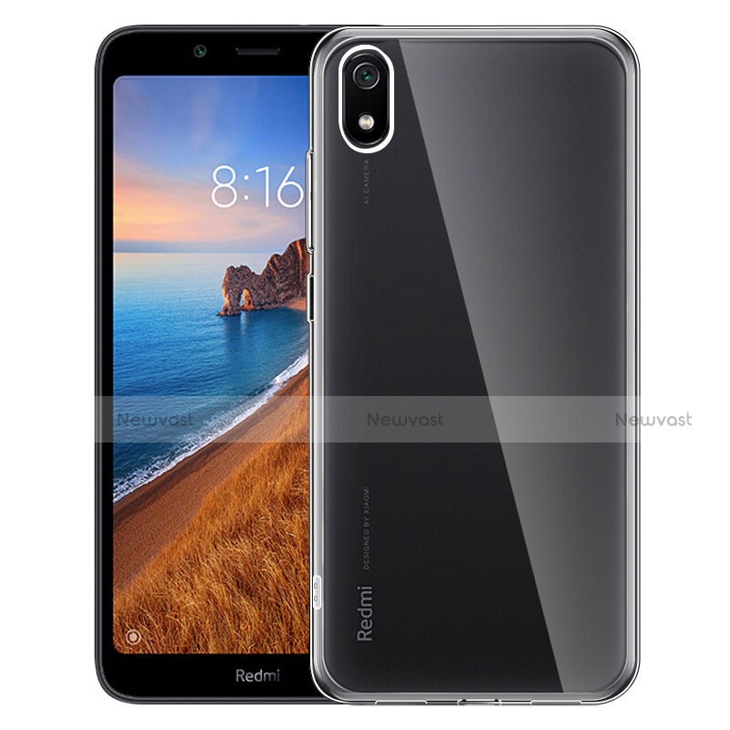 Ultra-thin Transparent TPU Soft Case T03 for Xiaomi Redmi 7A Clear